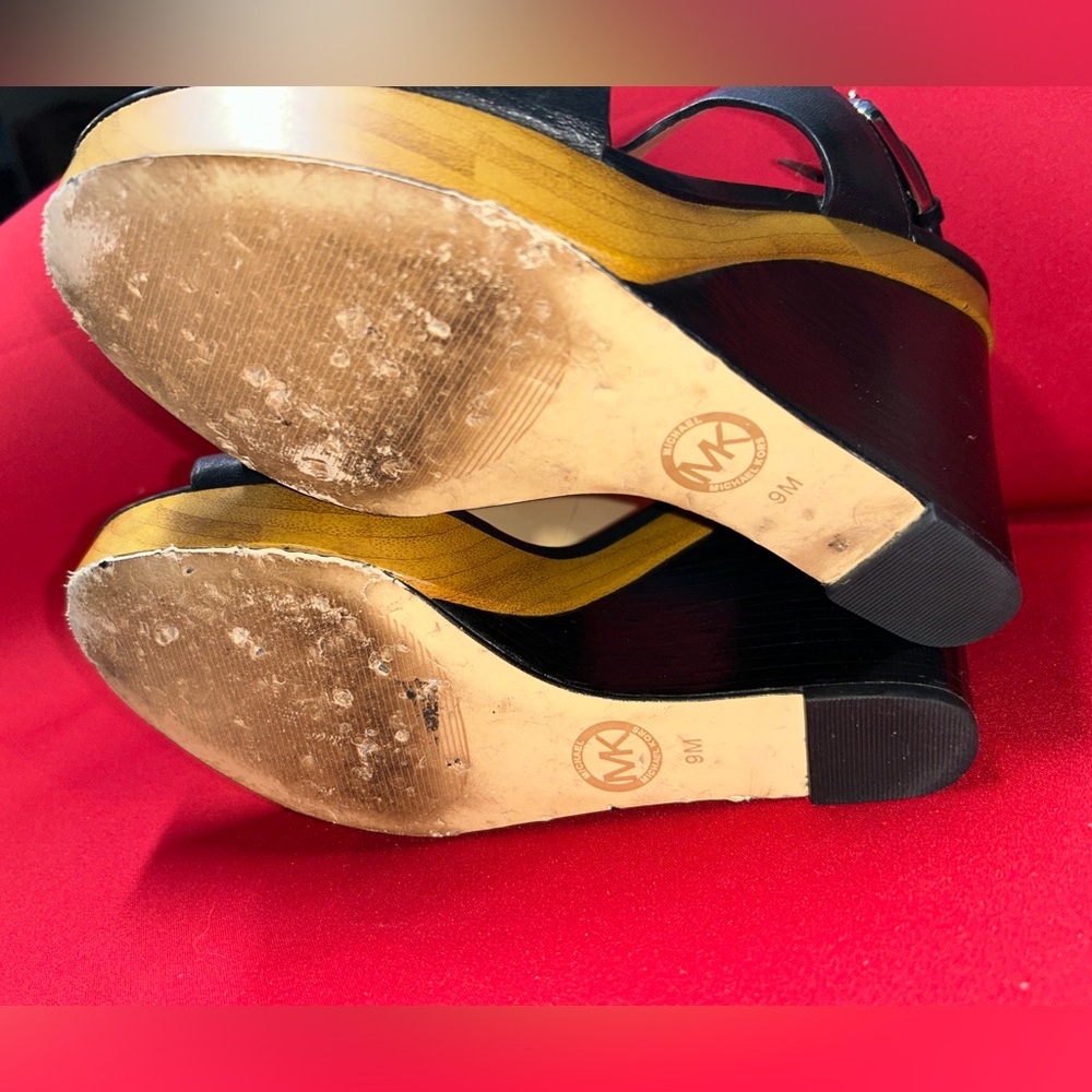 Michael Kors Wedge Sandals - Picture 9 of 10